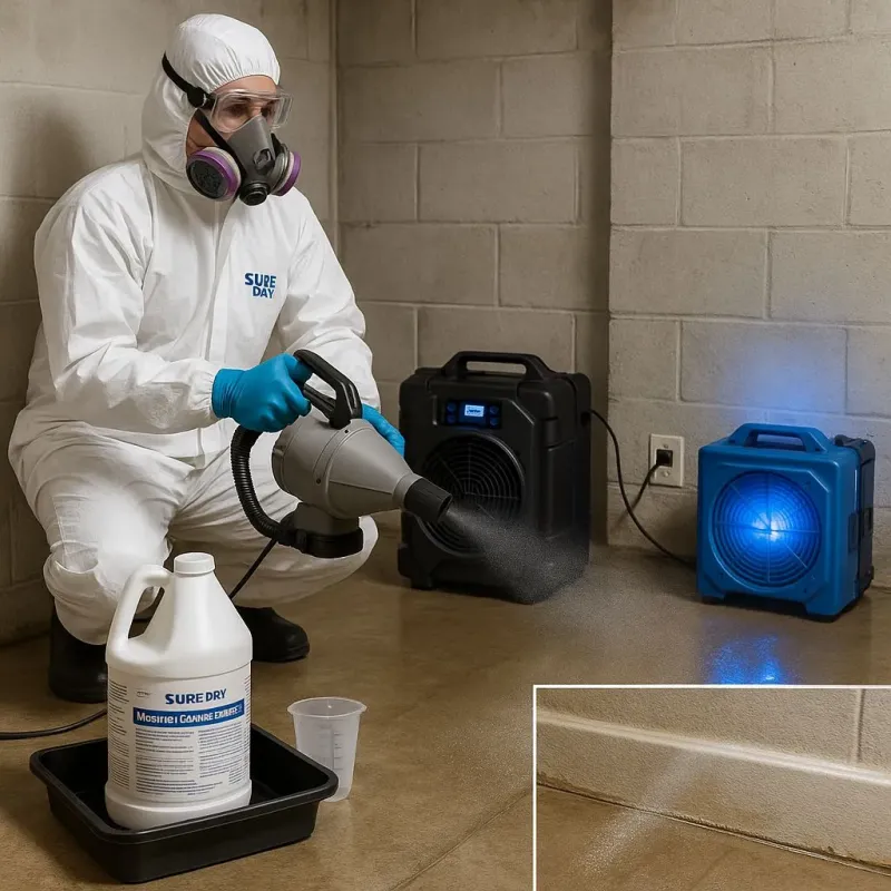 Sanitization and Odor Removal process in Hartford, ME