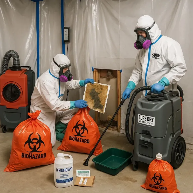 Contaminated Water Handling Protocols process in Hartford, ME