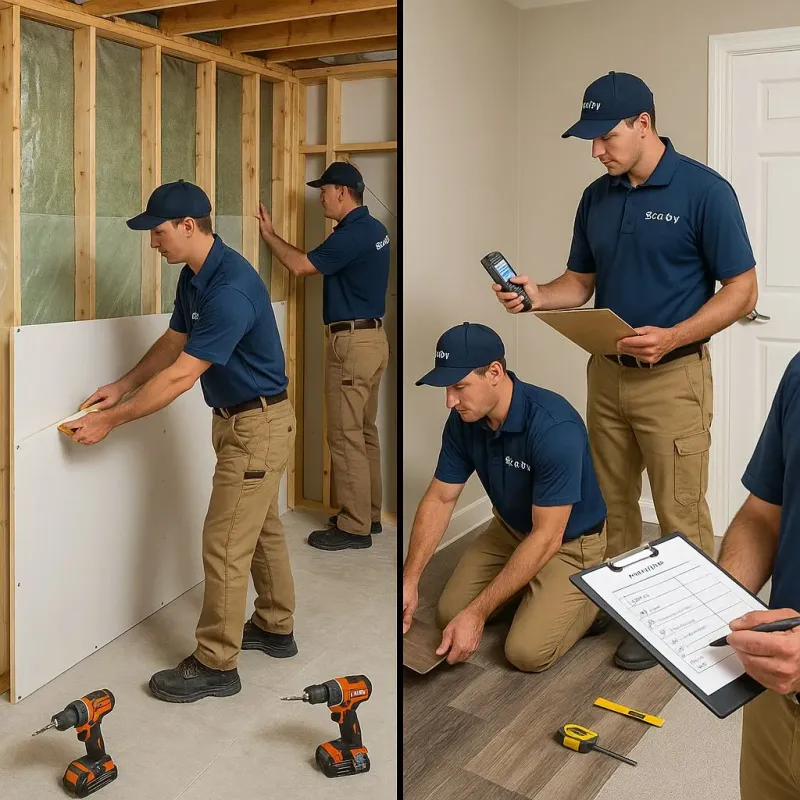 Repairs and Reconstruction process in Hartford, ME